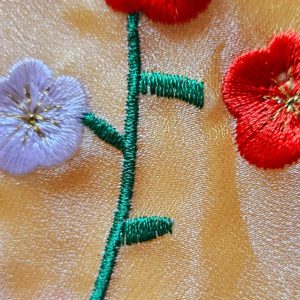 Hanbok mujer amarillo/turquesa - Imagen 6