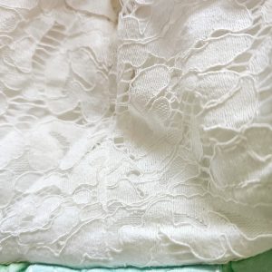 Hanbok mujer corto blanco/verde agua - Imagen 4