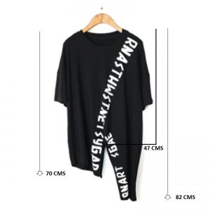 Camiseta irregular estilo casual - Imagen 4