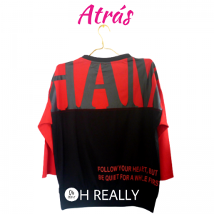 Sudadera estampada middle - Imagen 7