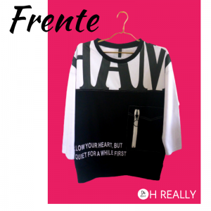 Sudadera estampada middle - Imagen 12