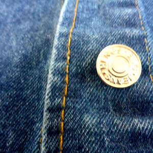 Chaqueta larga jeans comics espalda - Imagen 10