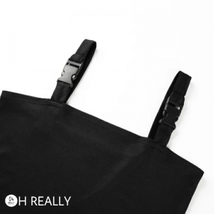 Top negro con hebilla ajustable - Imagen 9