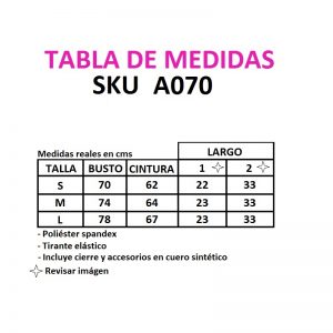 Crop top cuadros correa hebilla cremallera - Imagen 3