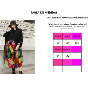 Vestido midi de gasa irregular con remaches - Imagen 6