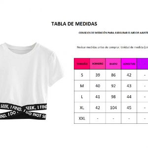 Crop top franjas letras - Imagen 5