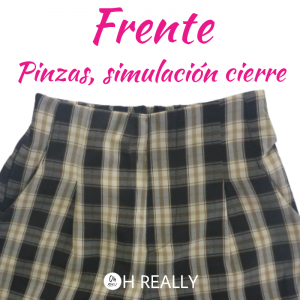 Pantalones a cuadros de pierna ancha vintage - Imagen 9