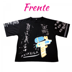 Camisetas coreanas con estampado media manga - Imagen 6