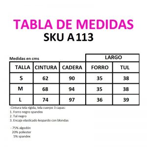 Falda leopardo 3 capas - Imagen 3