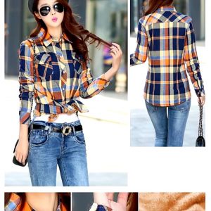 Camisa a cuadros con peludo interior - Imagen 13