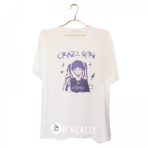 Camiseta crazy girl - Imagen 4