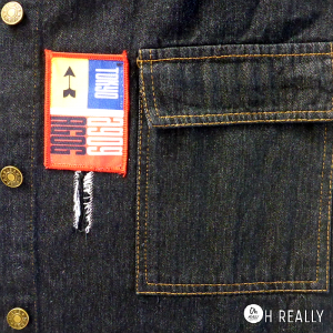 Chaqueta jeans abrigo parches - Imagen 17