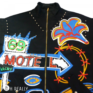 Abrigo gabardina flowers remaches - Imagen 6