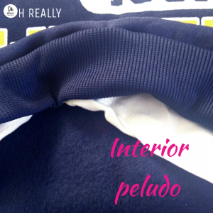 Polerón holgado vintage con letras - Imagen 6