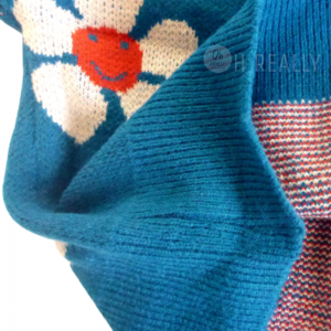 Cárdigan tejido con flores - Imagen 13