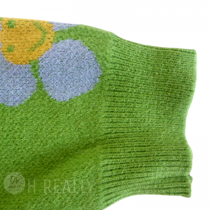 Cárdigan tejido con flores - Imagen 18