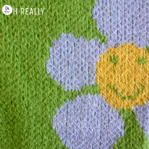 Cárdigan tejido con flores - Imagen 17