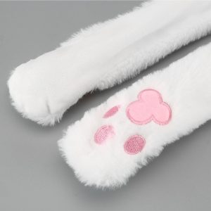 Gorro de conejo con orejas móvil - Imagen 5