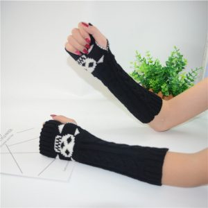 Guantes tejidos calavera - Imagen 6