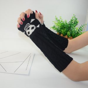 Guantes tejidos calavera - Imagen 8