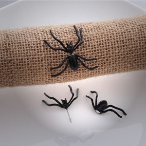 Pendientes araña negra - Imagen 4