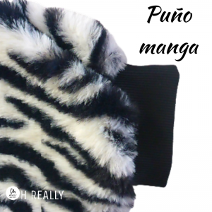 Polerón peludo rayas de cebra - Imagen 6