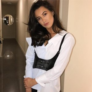 Corsé estilo chaleco ajustable - Imagen 3