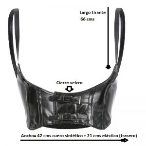Corsé estilo chaleco ajustable - Imagen 4