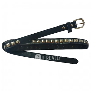 Jeans ajustados con remaches, cinturón y  cadenas - Imagen 5