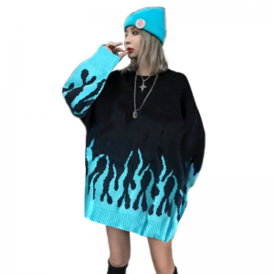 Suéter Tejido Flame Blue - Imagen 4