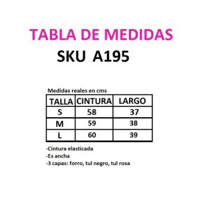 Falda Tul rosa - Imagen 3