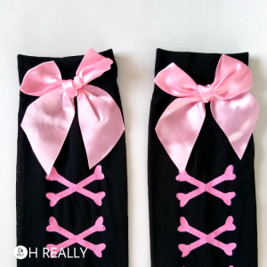 Calcetines lazo rosa - Imagen 9