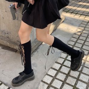 Calcetines vendaje negro - Imagen 7