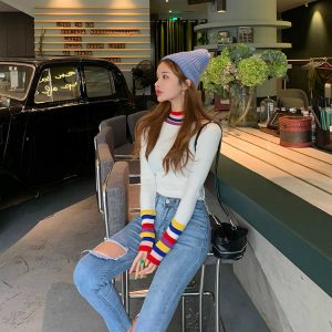 Suéter cuello arcoíris - Imagen 5