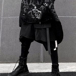 Pantalones multicapa con bordados - Imagen 12