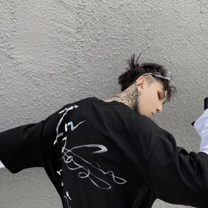 Camiseta graffiti X - Imagen 7