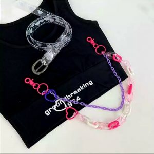 Llavero acrílico corazones - Imagen 3