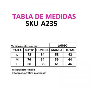 Camiseta mariposas transparente - Imagen 3