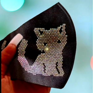 Mascarilla Cat brillos - Imagen 4