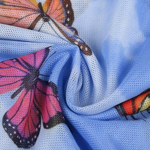 Camiseta mariposas transparente - Imagen 8