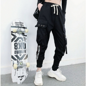 Pantalones cargo estampado letras - Imagen 10