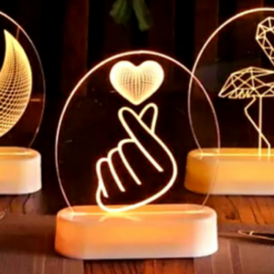 Mini lampara corazón con los dedos - Imagen 6