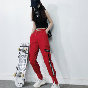 Pantalones cargo estampado letras - Imagen 6