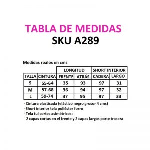 Falda gothic tul interior short - Imagen 3