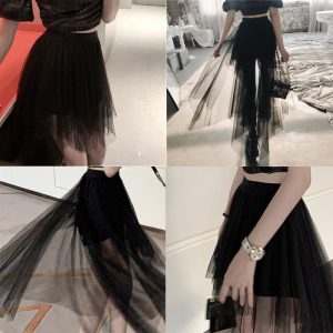 Falda gothic tul interior short - Imagen 14