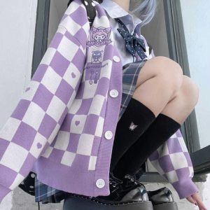 Cárdigan Cuadros - Imagen 7