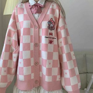 Cárdigan Cuadros - Imagen 10