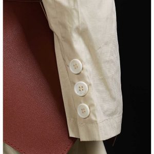 Vestido coreano camisero/cinturón con volantes - Imagen 14