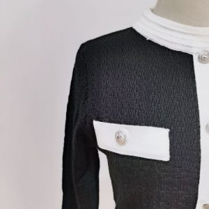 Vestido tejido coreano ajustado - Imagen 10