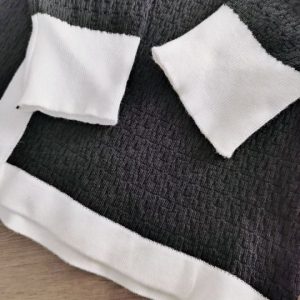 Vestido tejido coreano ajustado - Imagen 13